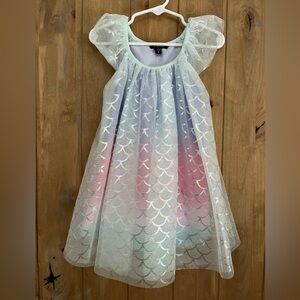 Zunie Mermaid style kids dress size 2T NWT